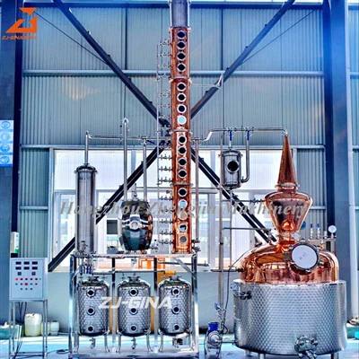 1500-Liter-Kupfer-Rum-Destille